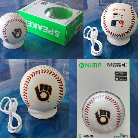 Nima Wireless Bluetooth Baseball Speaker - Picture 1 of 1